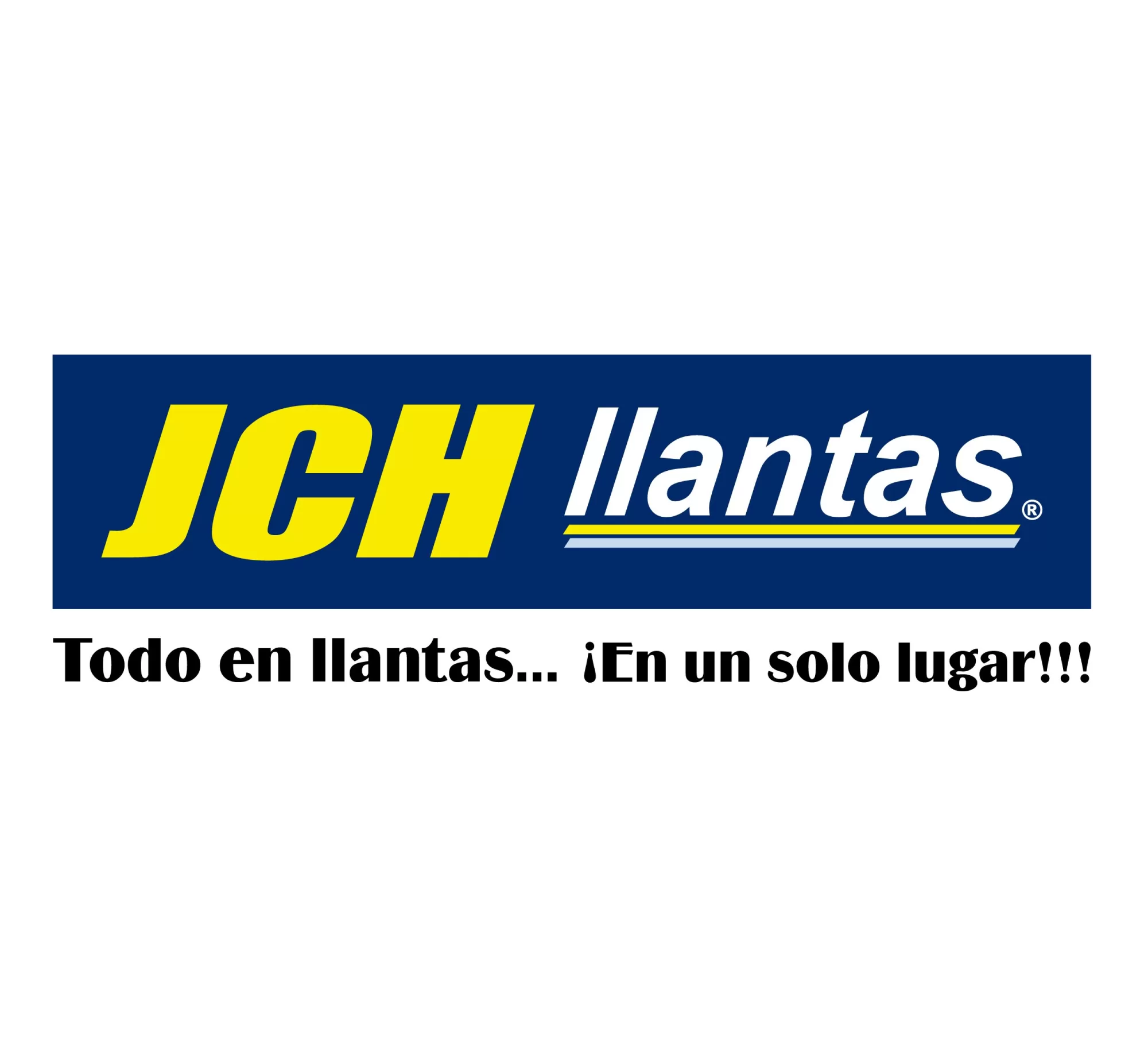 J.CH. LLANTAS Logo